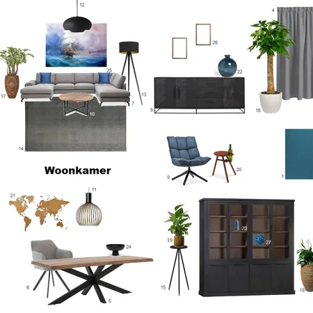 Woonkamer JC Interior Design Mood Board by Chinchinwise on Style Sourcebook