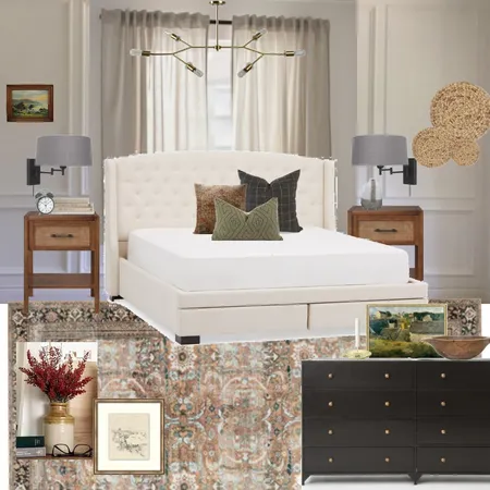 Calgary bedroom Interior Design Mood Board by leighnav on Style Sourcebook