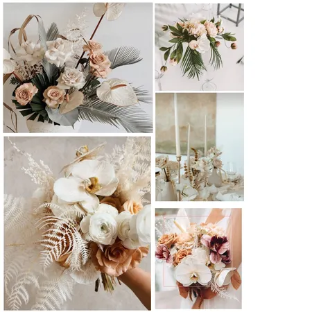 Wedding florals Interior Design Mood Board by blukasik on Style Sourcebook