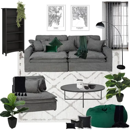 Cinema Room Lavington Interior Design Mood Board by georgiaabsolom on Style Sourcebook