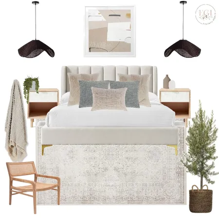 Cosy Vibes Bedroom Interior Design Mood Board by Eliza Grace Interiors on Style Sourcebook