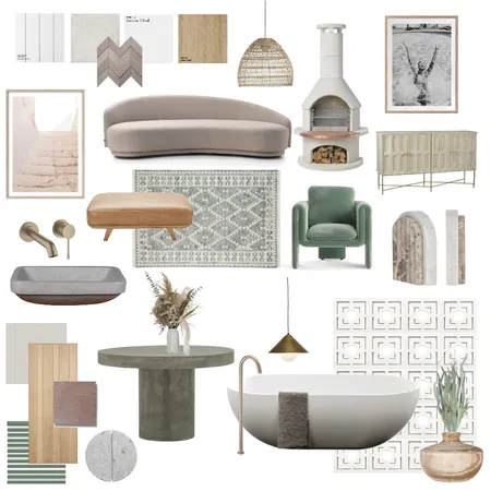 Selections & Finishes Board Interior Design Mood Board by mibbs1 on Style Sourcebook