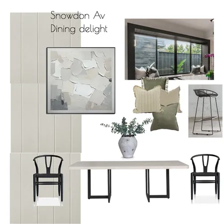 Snowdon Av Dining Interior Design Mood Board by adifalach on Style Sourcebook