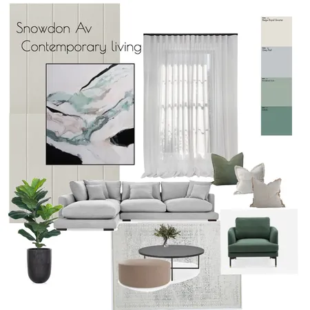 Snowdon Av Living room Interior Design Mood Board by adifalach on Style Sourcebook