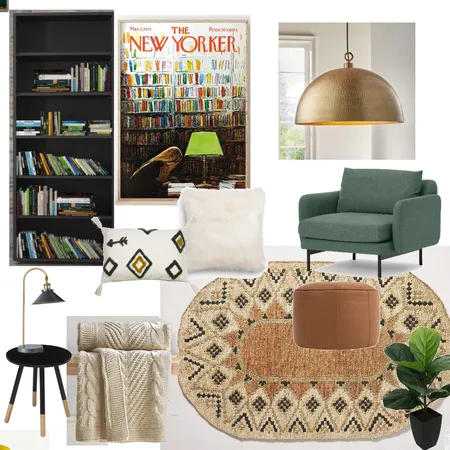 Reading Corner Interior Design Mood Board by emma_kate on Style Sourcebook