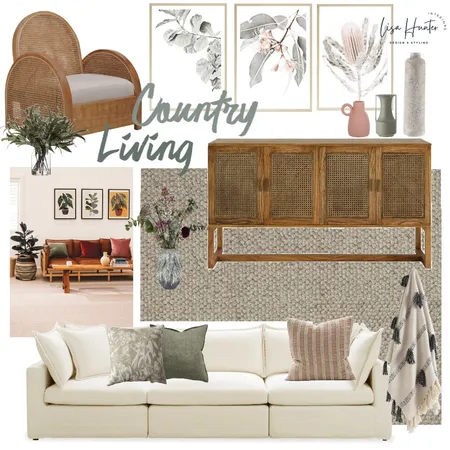 Country Style Living Room - Natural - Choices Flooring Interior Design Mood Board by Lisa Hunter Interiors on Style Sourcebook