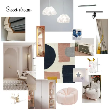 Детская 2 Interior Design Mood Board by Irina Nikolaeva112521 on Style Sourcebook