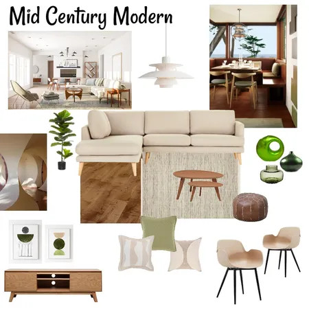 Mid century modern Interior Design Mood Board by Christinea on Style Sourcebook