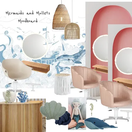 Mermaids and Mullets moodboard 1 Interior Design Mood Board by Renee Interiors on Style Sourcebook