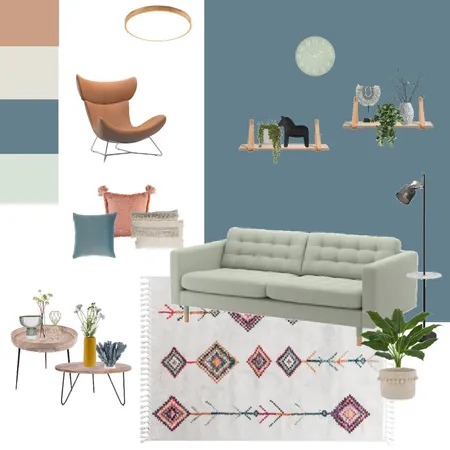 סלון Interior Design Mood Board by renanahuminer on Style Sourcebook