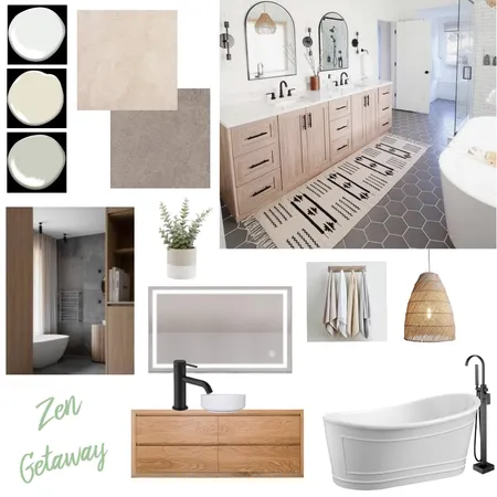 Zen Getaway Interior Design Mood Board by Andre Lagarde on Style Sourcebook