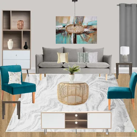 L7 - LIVING ROOM - MODERN - BEACH-CASUAL Interior Design Mood Board by Taryn on Style Sourcebook