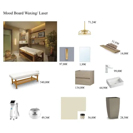 Mood Board Wax/ Laser Interior Design Mood Board by anastasiamxx on Style Sourcebook