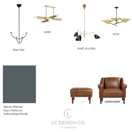 BattigelliOffice Interior Design Mood Board by LC Design Co. on Style Sourcebook