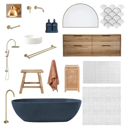 Main Bathroom2 Interior Design Mood Board by Alana Turner on Style Sourcebook