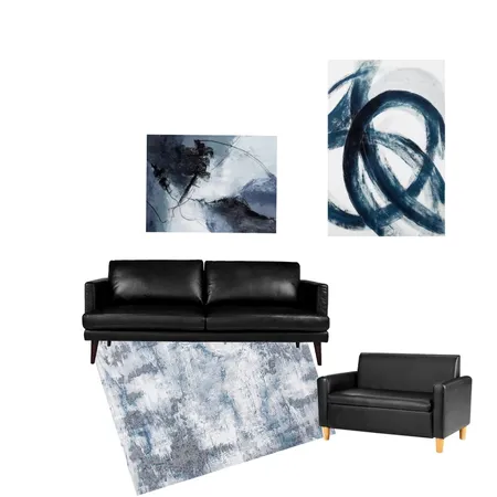 Blue Monday Interior Design Mood Board by TamaraK on Style Sourcebook