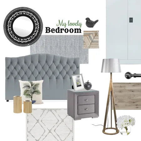 MyLovelyBedroom Interior Design Mood Board by JULIA DENISOVA on Style Sourcebook