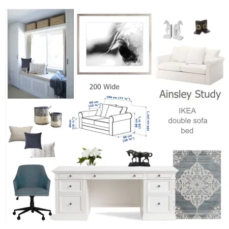 Ainsley study 4 Interior Design Mood Board by Ledonna on Style Sourcebook