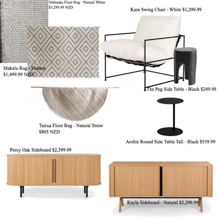 Zoe Moodboard Interior Design Mood Board by A&C Homestore on Style Sourcebook