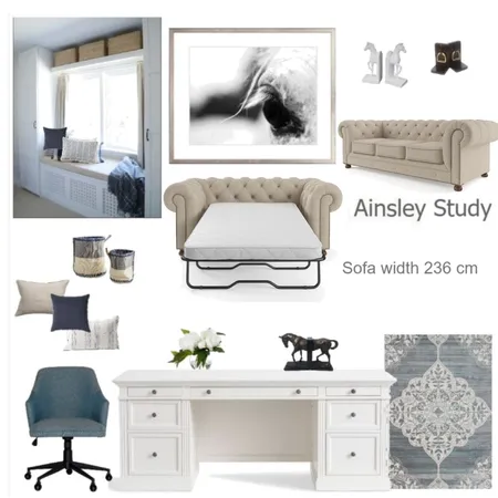 Ainsley study 1 Interior Design Mood Board by Ledonna on Style Sourcebook