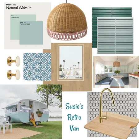 Sue's Caravan Ideas Interior Design Mood Board by Leafyseasragons on Style Sourcebook