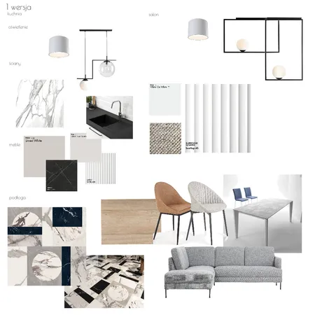 00143_salon kuchnia _1 Interior Design Mood Board by Martyna on Style Sourcebook