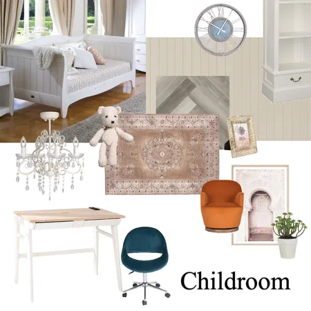 ChildRoom Interior Design Mood Board by JULIA DENISOVA on Style Sourcebook