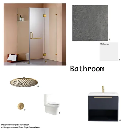 Bathroom Interior Design Mood Board by Kimberley on Style Sourcebook