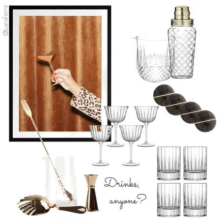 Drinks, anyone? Interior Design Mood Board by LaraFernz on Style Sourcebook