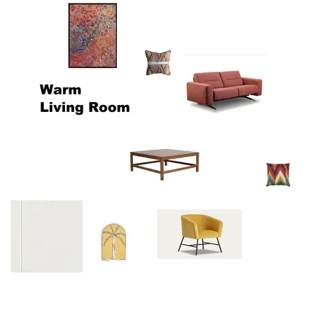 Warm Mood Board Interior Design Mood Board by Smachine08 on Style Sourcebook