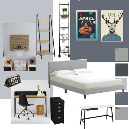 boy room Interior Design Mood Board by lironu on Style Sourcebook