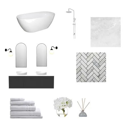 Ensuite & Bathroom Interior Design Mood Board by charlotteschofield on Style Sourcebook