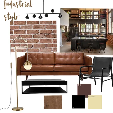 Industrial style Interior Design Mood Board by BharatiRao on Style Sourcebook