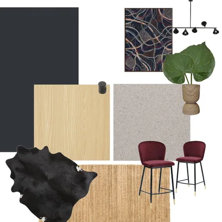 dark and smooth kitchen concept Interior Design Mood Board by Keane and Co Interiors on Style Sourcebook