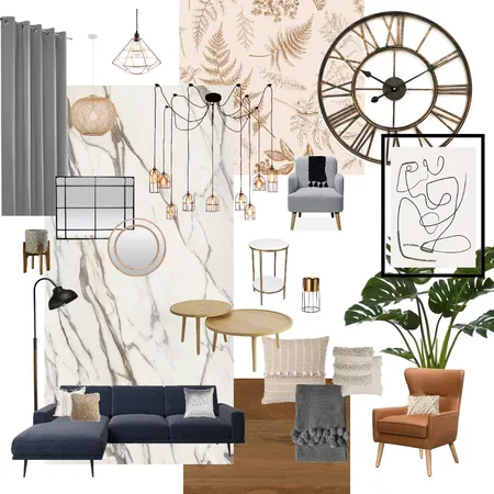 Living Interior Design Mood Board by Khiroshima on Style Sourcebook