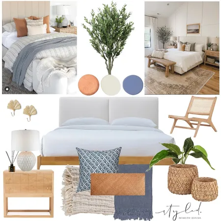 Guest Bedroom Interior Design Mood Board by Styled Interior Design on Style Sourcebook