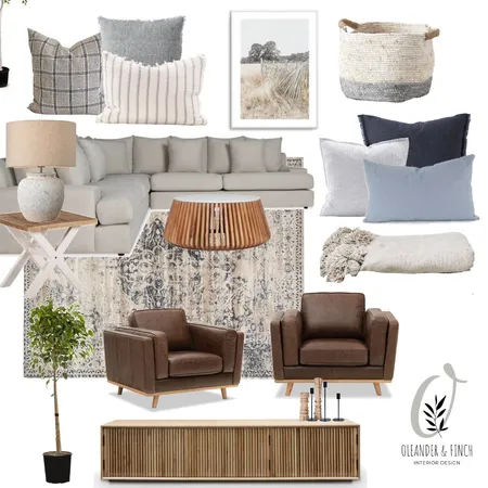 Jess Transitional Living Room Interior Design Mood Board by Oleander & Finch Interiors on Style Sourcebook