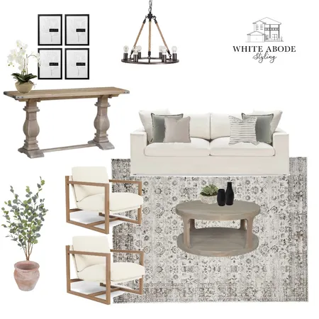 McVeigh - Living Room 1 Interior Design Mood Board by White Abode Styling on Style Sourcebook