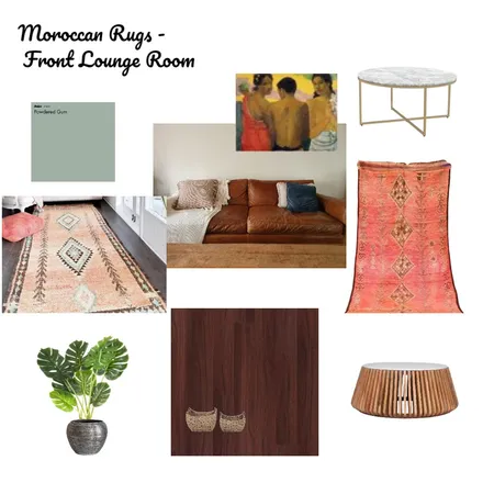 Moroccan Rugs - Front Lounge Room Interior Design Mood Board by Nicole White on Style Sourcebook