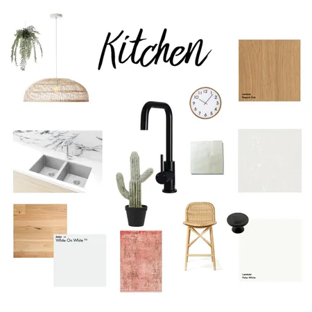 IDI Module 9 - Kitchen Interior Design Mood Board by Cape Hawke Farmhouse on Style Sourcebook