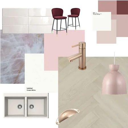 pink kitchen Interior Design Mood Board by Ruth Fisher on Style Sourcebook