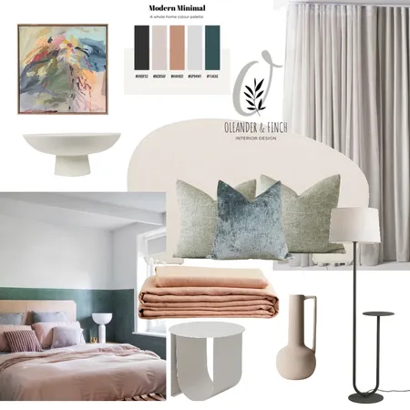 Guest bedroom Interior Design Mood Board by Oleander & Finch Interiors on Style Sourcebook