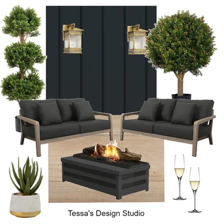 Exterior Entertainment area Interior Design Mood Board by TessaTav on Style Sourcebook