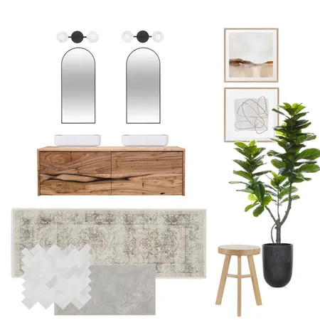 Mood Board Monday - Bathroom Interior Design Mood Board by CC Interiors on Style Sourcebook