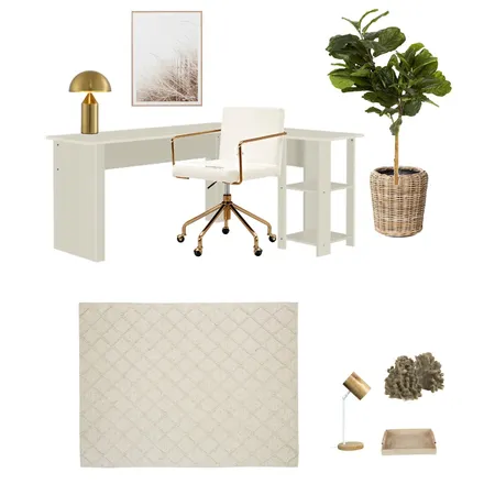 D Levy Home Office Interior Design Mood Board by Styledbymel on Style Sourcebook