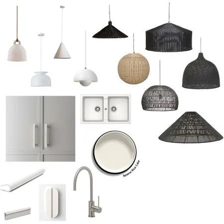 BENNETT - Contemporary Coastal Kitchen, Dining, Living Interior Design Mood Board by Kahli Jayne Designs on Style Sourcebook