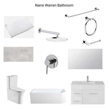 Narre Warren bathrooms Interior Design Mood Board by Hilite Bathrooms on Style Sourcebook