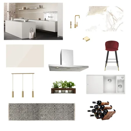 Module 9 Kitchen final Interior Design Mood Board by ishigoel on Style Sourcebook