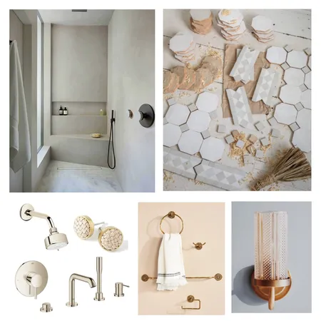 Suter Master Bath Interior Design Mood Board by JoCo Design Studio on Style Sourcebook