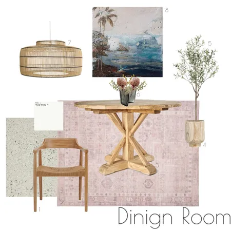 Dining sample board Interior Design Mood Board by Ashleigh Charlotte on Style Sourcebook